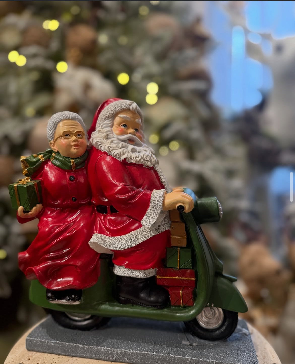 Papai é Mamãe Noel modernos